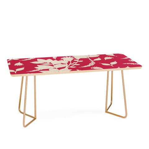 Viviana Gonzalez Floral Magenta vibes 02 Coffee Table