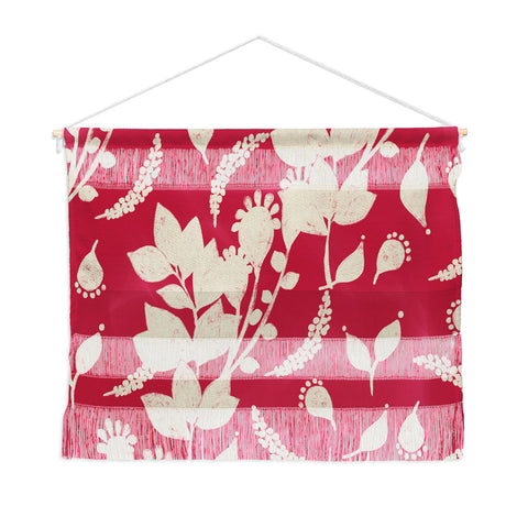 Viviana Gonzalez Floral Magenta vibes 02 Wall Hanging Landscape