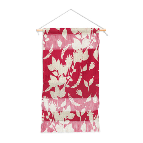 Viviana Gonzalez Floral Magenta vibes 02 Wall Hanging Portrait