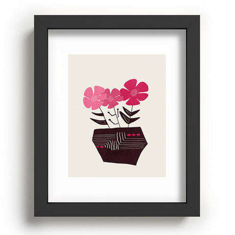 Viviana Gonzalez Floral vibes III Recessed Framing Rectangle