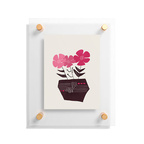 Viviana Gonzalez Floral vibes III Floating Acrylic Print