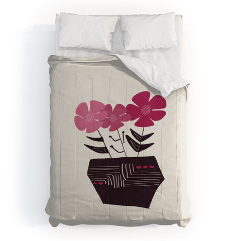 Viviana Gonzalez Floral vibes III Comforter