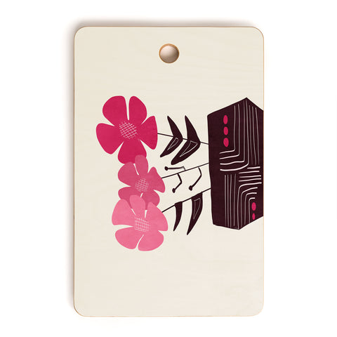 Viviana Gonzalez Floral vibes III Cutting Board Rectangle