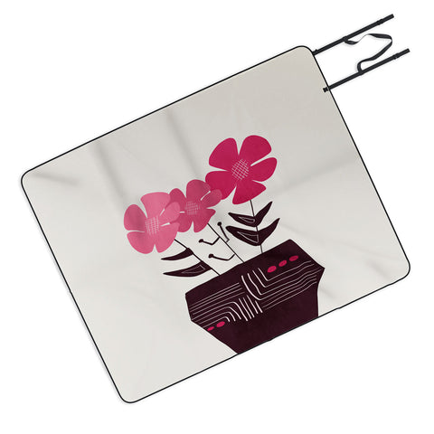 Viviana Gonzalez Floral vibes III Picnic Blanket