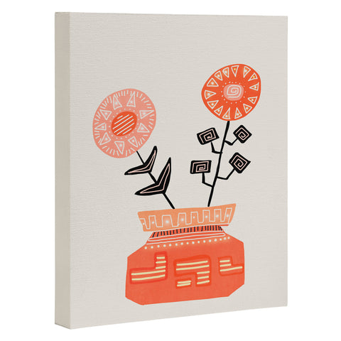 Viviana Gonzalez Floral vibes V Art Canvas