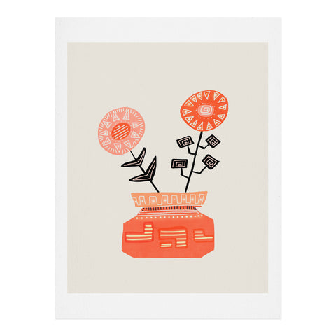 Viviana Gonzalez Floral vibes V Art Print