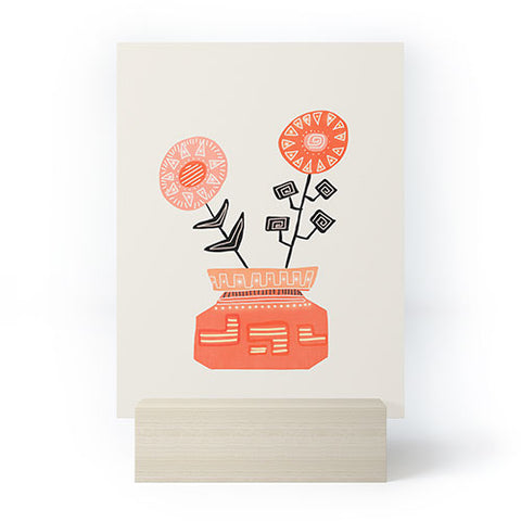 Viviana Gonzalez Floral vibes V Mini Art Print