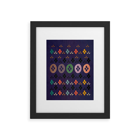 Viviana Gonzalez Floral Vintage Framed Art Print