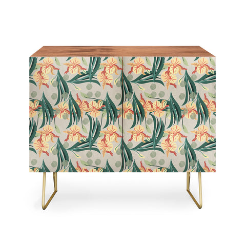 Viviana Gonzalez Florals pattern 01 Credenza
