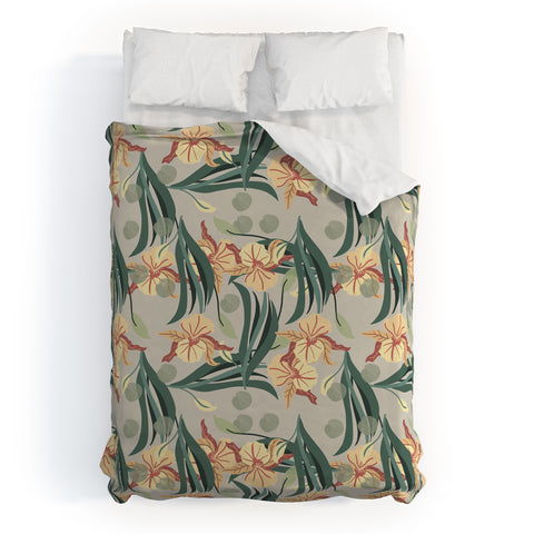 Viviana Gonzalez Florals pattern 01 Duvet Cover
