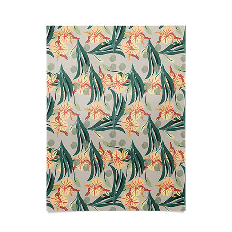Viviana Gonzalez Florals pattern 01 Poster