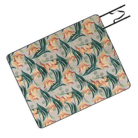 Viviana Gonzalez Florals pattern 01 Picnic Blanket