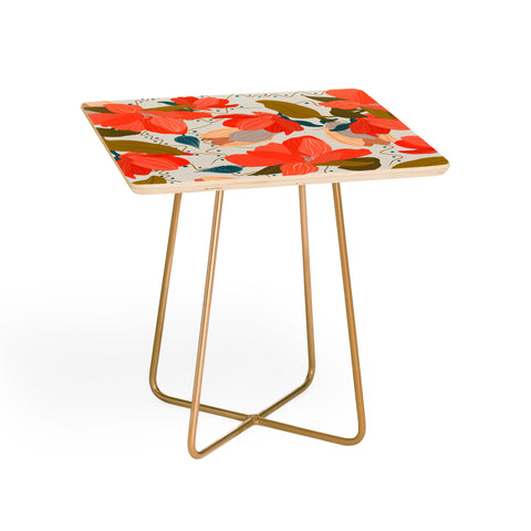 Viviana Gonzalez Florals pattern 02 Side Table