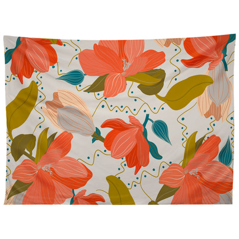 Viviana Gonzalez Florals pattern 02 Tapestry
