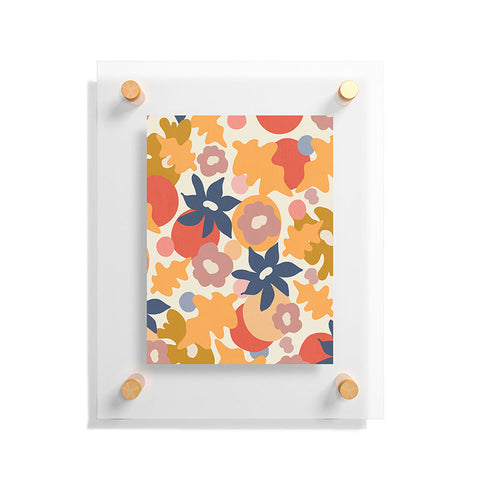 Viviana Gonzalez Flowers In Summer Floating Acrylic Print