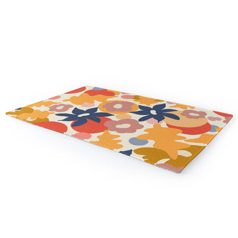 Viviana Gonzalez Flowers In Summer Area Rug