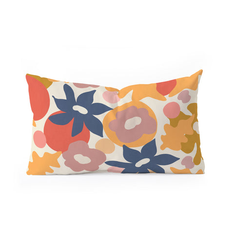 Viviana Gonzalez Flowers In Summer Oblong Throw Pillow