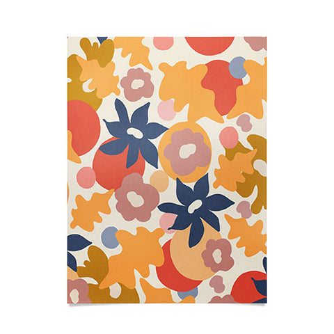 Viviana Gonzalez Flowers In Summer Poster