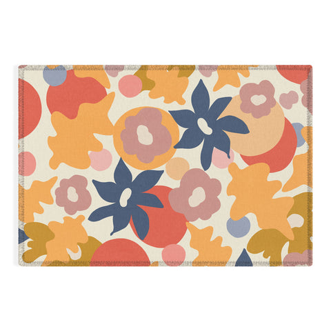 Viviana Gonzalez Flowers In Summer Outdoor Rug