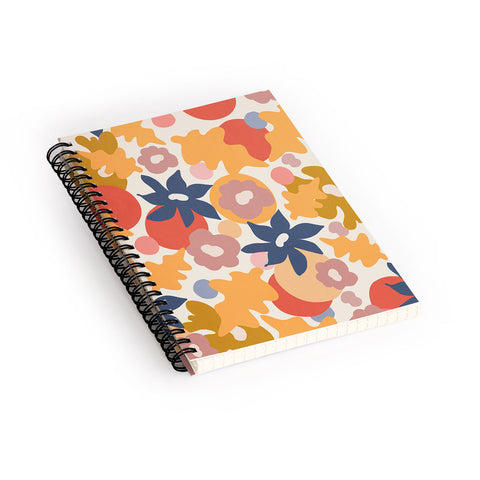 Viviana Gonzalez Flowers In Summer Spiral Notebook