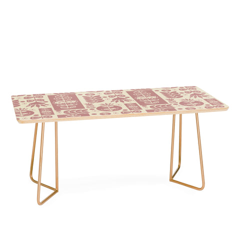 Viviana Gonzalez Folk Inspired Pattern 01 Coffee Table