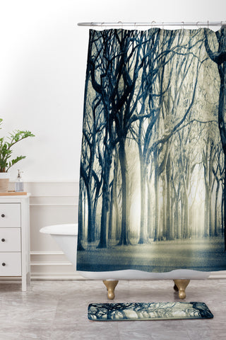 Viviana Gonzalez Forest I Shower Curtain And Mat