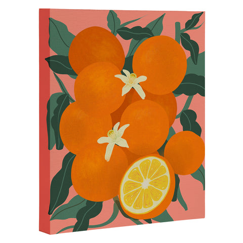 Viviana Gonzalez Fruit Harvest 01 Oranges Art Canvas