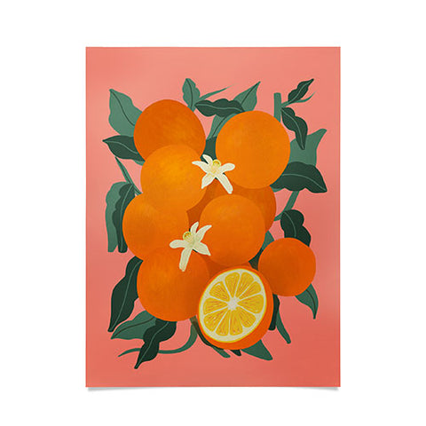Viviana Gonzalez Fruit Harvest 01 Oranges Poster