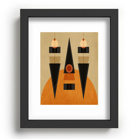 Viviana Gonzalez Geometric Abstract 1 Recessed Framing Rectangle