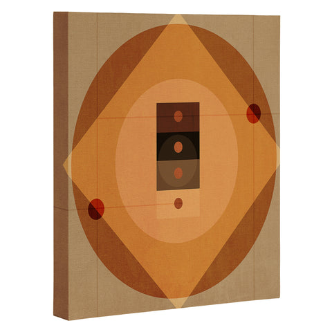 Viviana Gonzalez Geometric Abstract 3 Art Canvas