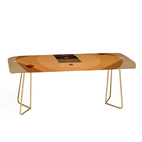 Viviana Gonzalez Geometric Abstract 3 Bench