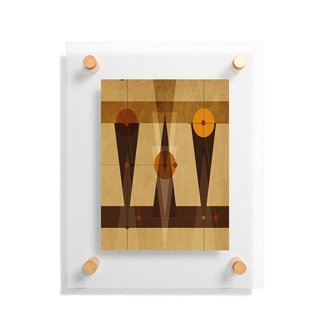 Viviana Gonzalez Geometric Abstract 4 Floating Acrylic Print