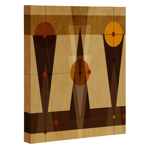 Viviana Gonzalez Geometric Abstract 4 Art Canvas