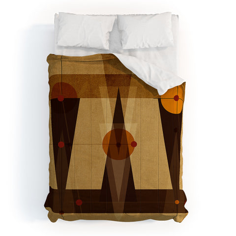 Viviana Gonzalez Geometric Abstract 4 Comforter