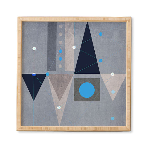 Viviana Gonzalez Geometric Abstract 5 Framed Wall Art