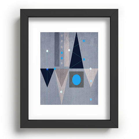 Viviana Gonzalez Geometric Abstract 5 Recessed Framing Rectangle