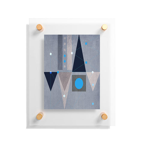Viviana Gonzalez Geometric Abstract 5 Floating Acrylic Print