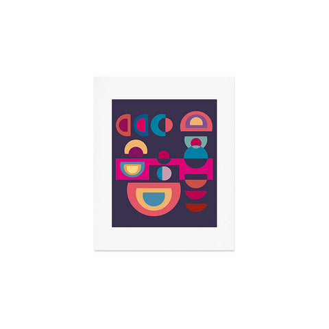 Viviana Gonzalez Geometric Colorplay 1 Art Print