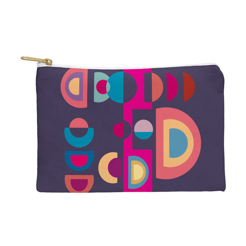 Viviana Gonzalez Geometric Colorplay 1 Pouch