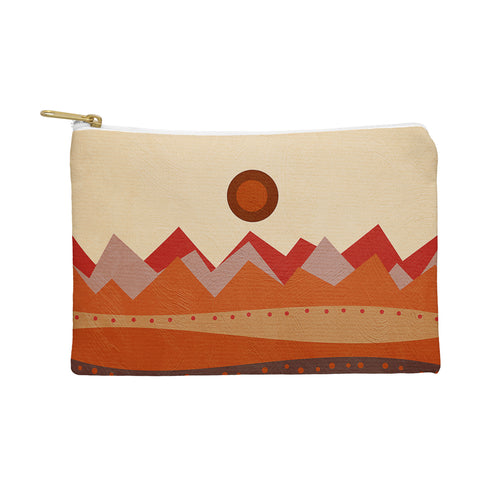 Viviana Gonzalez Geometric Landscape II Pouch