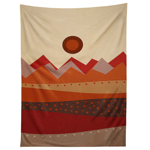 Viviana Gonzalez Geometric Landscape II Tapestry