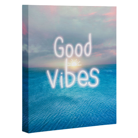 Viviana Gonzalez Good Vibes I Art Canvas