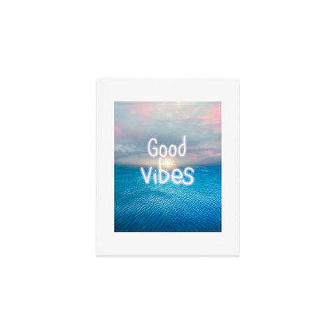 Viviana Gonzalez Good Vibes I Art Print