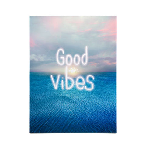 Viviana Gonzalez Good Vibes I Poster