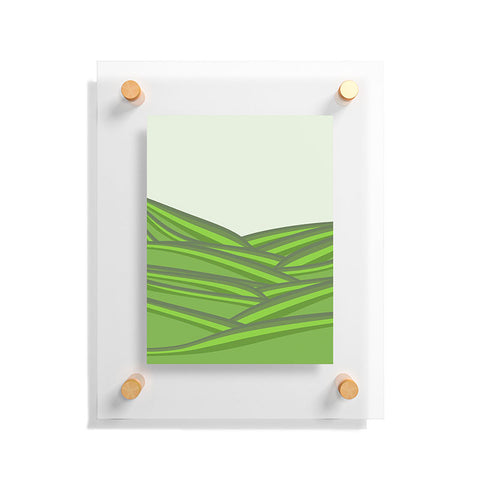 Viviana Gonzalez Greenery Sensation 02 Floating Acrylic Print