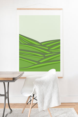 Viviana Gonzalez Greenery Sensation 02 Art Print And Hanger