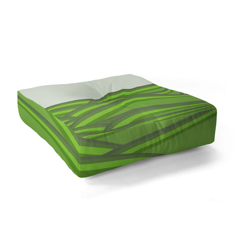Viviana Gonzalez Greenery Sensation 02 Floor Pillow Square