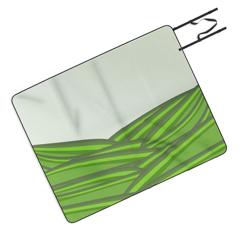 Viviana Gonzalez Greenery Sensation 02 Picnic Blanket