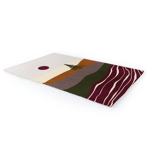 Viviana Gonzalez Holiday Vibes Landscape 1 Area Rug