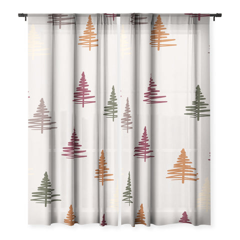 Viviana Gonzalez Holiday Vibes trees 1 Sheer Non Repeat
